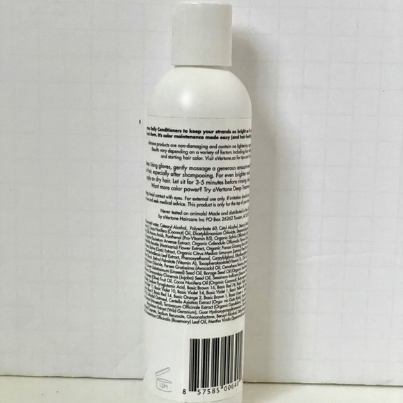 OVERTONE VIBRANT GREEN DAILY CONDITIONER - 8 FL OZ - Picture 2 of 2